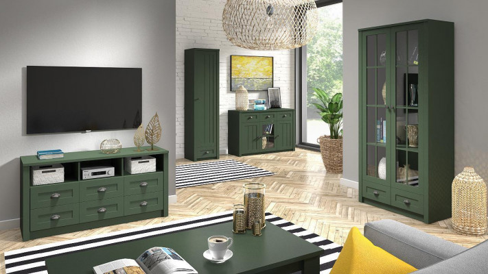 RTV dressoir Tv-kast Kast Tv-tafel Houten landhuis kast Houten meubels Hout