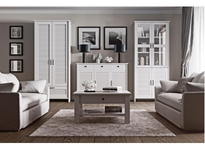 Woonkamer dressoir kast ladekast ontwerp stijl meubels woonkamer 3-delig.