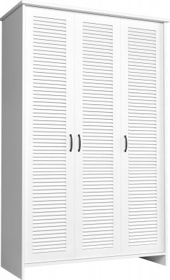 Kledingkast in art-decostijl Kasten Wit Landelijke meubels Slaapkamerkast