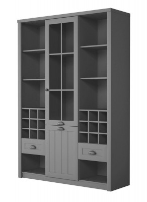 Vitrine commode kast hout meubels handgemaakt dressoir vitrine commodes