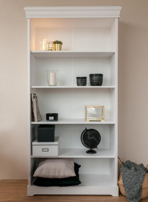 Klassieke planken woonkamerkasten Houten rekken Boekenkast Landelijke stijl