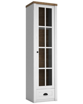 Klassieke vitrinekast vitrine woonkamer kasten design houten vitrine nieuw
