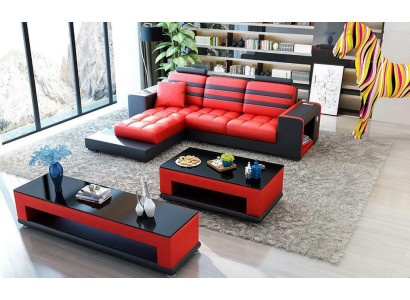 Hoekbank stoffering set woonlandschap L-vorm designer sofa bank hoekbank luxe