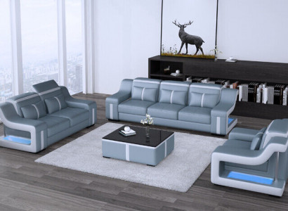 Bankstel 3+1 gewatteerde designer bankstellen set bank bankstellen