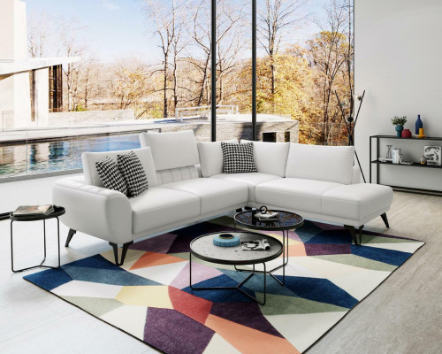 Gezellige hoekbank bank stoffen hoekbanken bankstellen zitlandschap