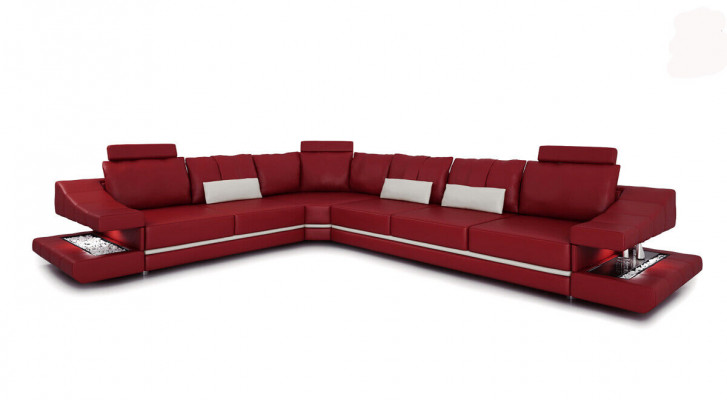 Leren bank hoekbank bank ontwerper gestoffeerde hoekbank bank banken sofa's.