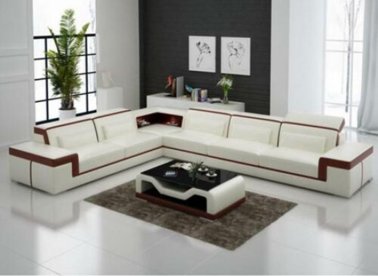 Designer Bank Bank Hoekbank Lederen Stoffen Bank Groep Woonlandschap Bekleding
