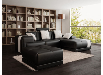 Hoekbank Hoekgarnituur L-vormig Sofa Hoeksofa Garnituur Decoratieve Stoffen Bank