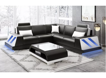 Leren bank hoekbank gestoffeerd bankstel bank hoekbank woonlandschap stoffering - Leren bank hoekbank gestoffeerd bankstel bank hoekbank woonlandschap stoffering