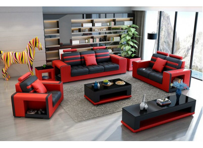 Luxe bankstel 3+2+1 zits woonlandschap bank bankstel bankstellen leer