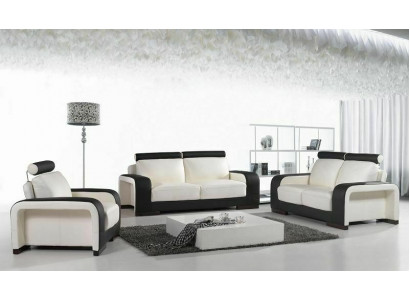 Sofaset Ontwerpsbanken Bankstellen Set Design Banken Beklede Banken Leder 3-2-1 Zitsbank