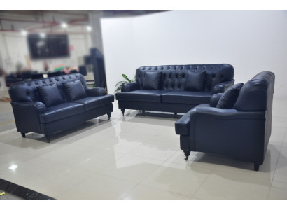 Chesterfield bank Leder bankstellen Elegant Luxe woonkamer Modern Ontwerp