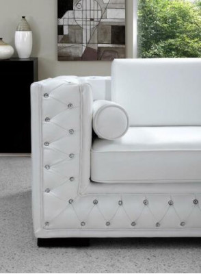Bankstel 3+1+1 zits set Design bankstellen gestoffeerde banken leer Chesterfield