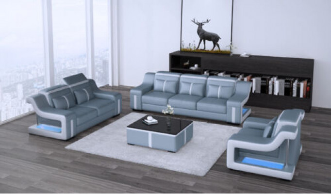 Sofagarnitur Bank Bekleding Bankstel Set 311 Leder Bankstellen Bankstellen Compleet