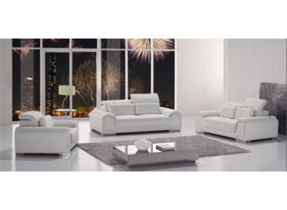 Sofagarnituur Ontwerp Banken Bankstellen Bekleding 3-zits Bankstel Set Leer