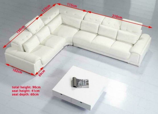 Hoekbank woongroep bank bankstel bekleding hoekbank L-vorm