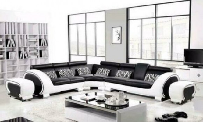 Hoekbank hoekbank L-vorm bank hoekbank bekleding woonlandschap set