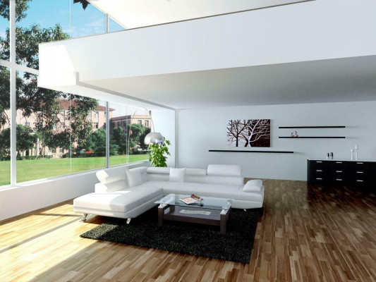 Woonlandschap hoekbank L-vorm bank hoekbank bank sofa set