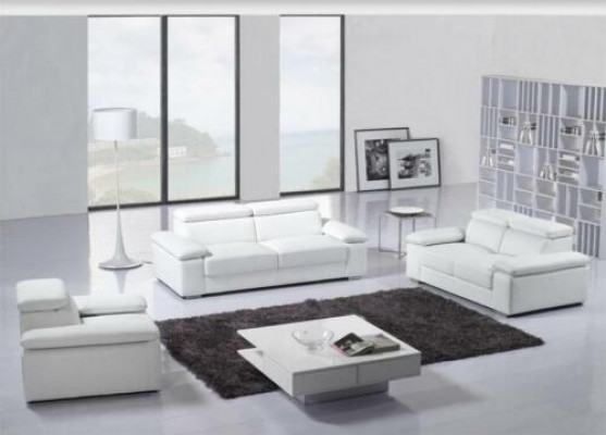 Ontwerp Bankstellen Banken Bekleding Leer 3-zits Bankstel Sets