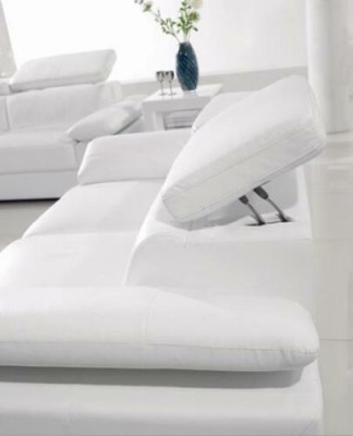 Ontwerp Bankstellen Banken Bekleding Leer 3-zits Bankstel Sets