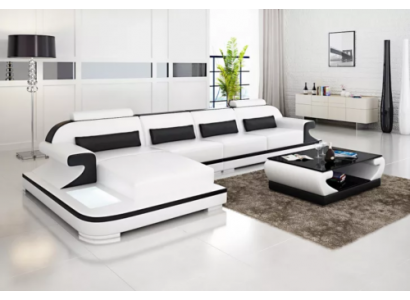 Leer hoekbank zitbank gestoffeerde bank zitbank bank hoekbank woonlandschap