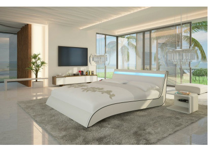 Designbedden Dubbel Huwelijk Modern Hotel Frame Slaapkamer Leer