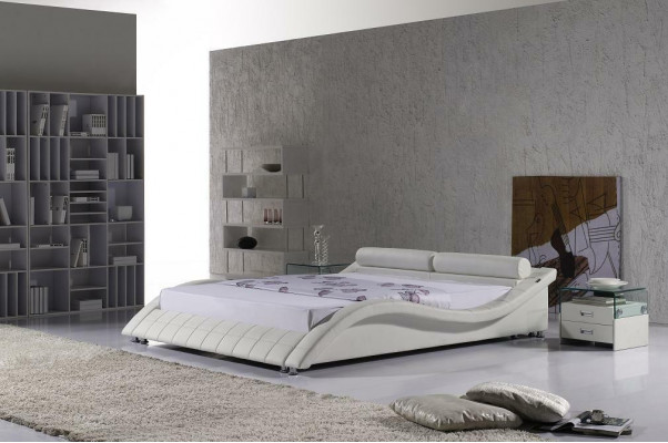 Slaapkamer Bed Modern Gebogen Bed Design Tweepersoons 180x200