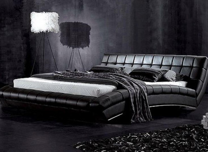 Bedden Bedden Bekleding Dubbel Huwelijk Luxe Leder Moderne Designer Slaapkamer