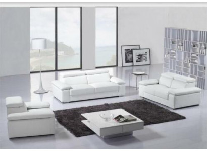 Lederen bankstel bankstel 3-zits set bankstel bankstel bankbed designersofa