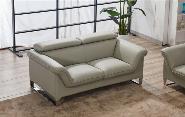 Banken Moderne Bankstellen Bekleding Leer 3+2 Zitter Bankstel Sets Nieuw