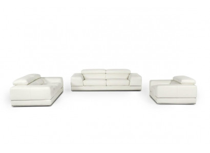 Leren bankstel woonlandschap 3+2 zits set modern ontwerp bankstel nieuwe garnituur.