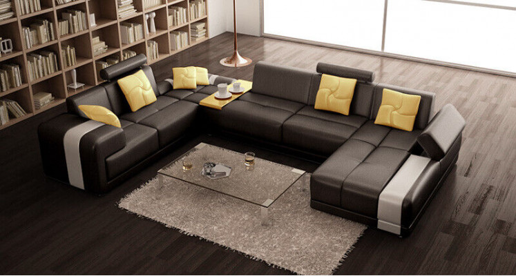 Bank hoekbank woonlandschap U-vorm hoekbank hoekbank bankstel