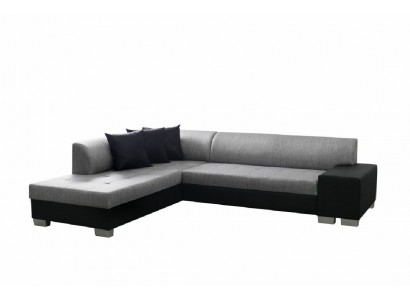 L-vormige Designerbank met slaapfunctie, hoekbank, slaapbank, bankstel.