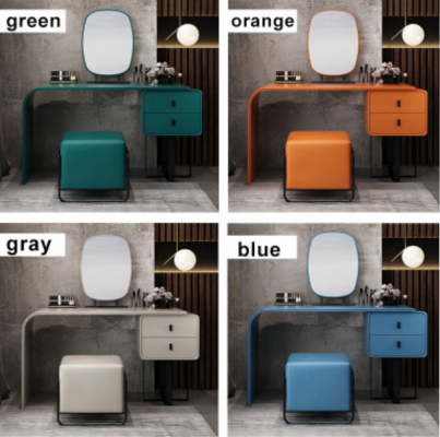 Tafel Moderne Console Spiegel Ladenkaptafel Kaptafel Slaapkamer Kruk Consoles