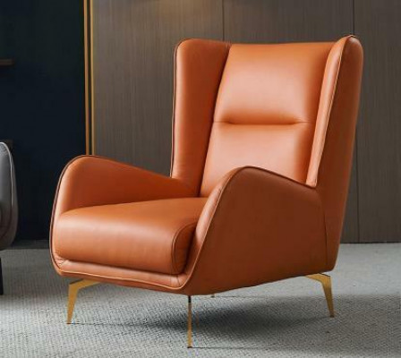 Luxe televisieclub fauteuil gestoffeerde zitsbank ontwerpbank fauteuil relax lederen lounge