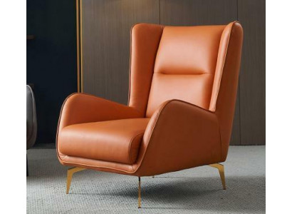 Luxe televisieclub fauteuil gestoffeerde zitsbank ontwerpbank fauteuil relax lederen lounge