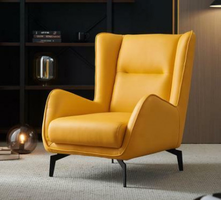 Luxe televisieclub fauteuil gestoffeerde zitsbank ontwerpbank fauteuil relax lederen lounge