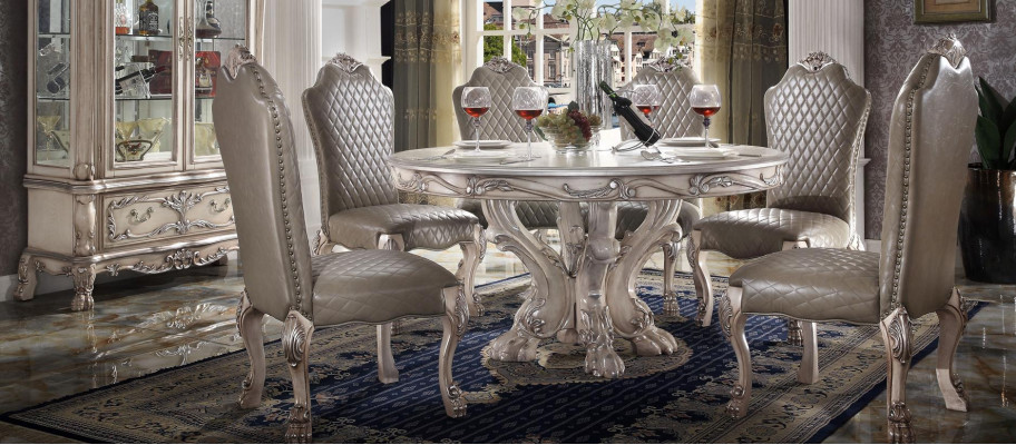 Eetkamerset Eetgroep Houten Tafel Tafels 7-delig Compleet Set Eettafel 6x Stoelen
