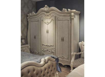 Klassieke antieke stijl kledingkast kast hout garderobe kasten