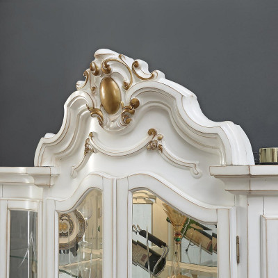 Dressoir Luxe Etalage Vitrine Glazen Kast Antieke Stijl Meubels Barok
