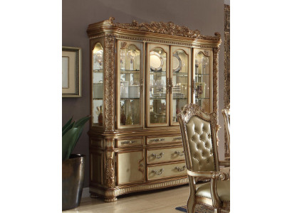 Luxury etalage vitrine Vitrine kast Glas Antieke stijl Barok Rococo