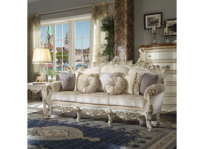 Klassieke 3-zits bank Bank Sofa Bekleding Deco Bankstellen Banken Barok.