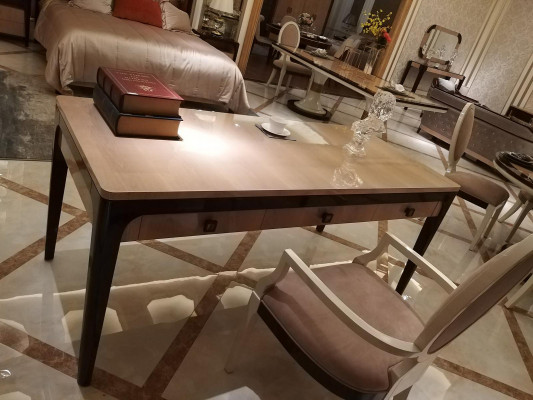 Bureau Kantoor Advocatenkantoor Tafel Plank Archiefkast Schrijven Modern Hout