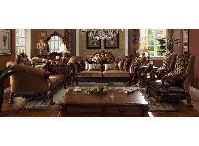 Luxe bankstel 3+1+1 zits set design sofa gestoffeerde banken bank.