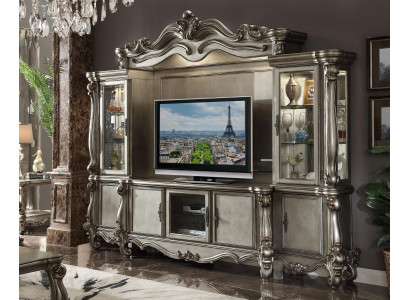 Wandmeubel TV-wand Muurkast Woonkamer Kast Gesneden meubels