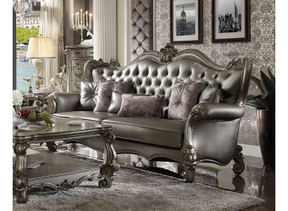 Chesterfield bank 3-zits bank gestoffeerde leren bankstellen woonkamer driezitter