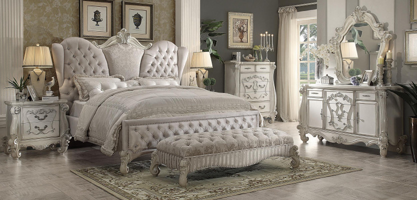 Schminktafel Spiegel Krukje Dressoir Slaapkamer Commode 3-delig nieuw Barok Rococo