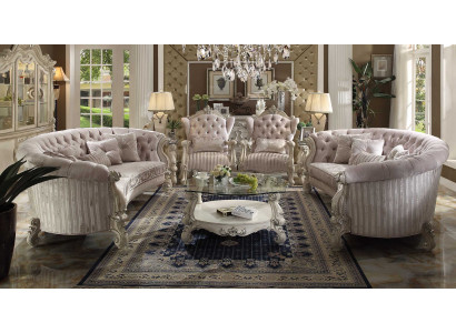 Sofa set bankbekleding klassiek 4+4 zits Chesterfield banken bekleding