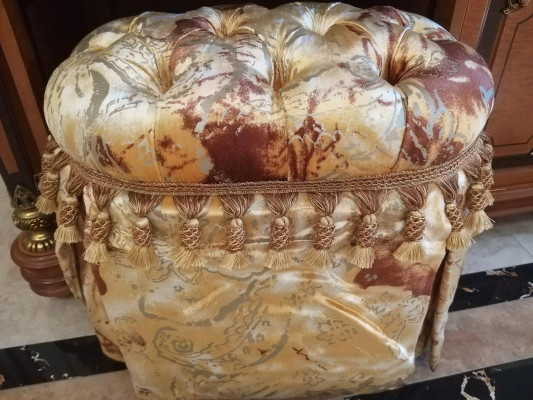 Luxe Klasse barok rococo kaptafel spiegel krukje dressoir console tafel