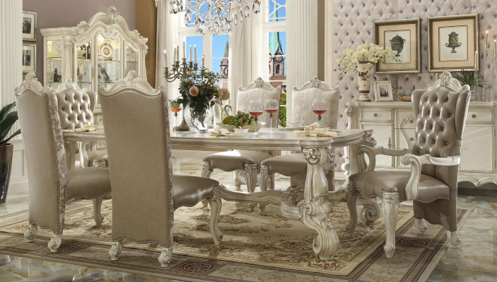 Eettafel groep tafel set eetkamer woonkamer decoratieve houten design